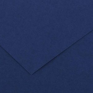 Canson Guarro Pack de 25 Cartulinas Iris de 185g - 50x65cm - Color Azul Ultramar