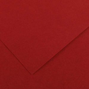 Canson Guarro Pack de 25 Cartulinas Iris de 185g - 50x65cm - Color Granate