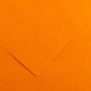 Canson Guarro Pack de 25 Cartulinas Iris de 185g - 50x65cm - Color Mandarina