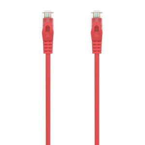 Aisens Cable de Red Latiguillo RJ45 LSZH CAT.6A 500 MHZ UTP AWG24 - 2.0M - Color Rojo