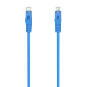 Aisens Cable de Red Latiguillo RJ45 LSZH CAT.6A 500 MHZ UTP AWG24 - 25CM - Color Azul