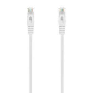 Aisens Cable de Red Latiguillo RJ45 LSZH CAT.6A 500 MHZ UTP AWG24 - 25CM - Color Blanco