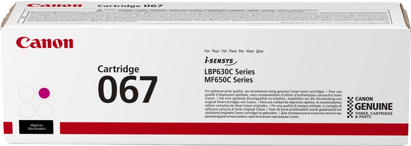 Canon 067 Magenta Cartucho de Toner Original - 5100C002