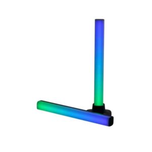Ksix 2 Barras de luz SmartLED RGBIC 35lm - Bluetooth, WiFi - Compatible con Asistentes de Voz