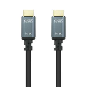 Nanocable Cable HDMI 2.1 Iris 8K A/M-A/M 0.5m - Color Negro