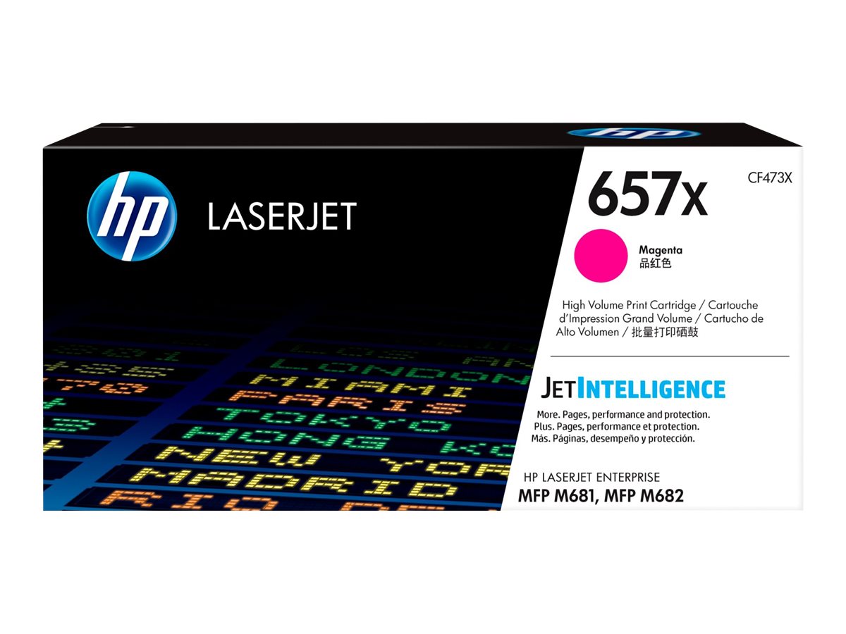 HP CF473X Magenta Cartucho de Toner Original - 657X