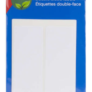 Apli Etiquetas Doble Frontal Blancas 31.0 x 100.0mm