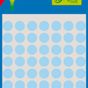 Apli Etiquetas Minibolsa Azules Ø 10.0mm 5 Hojas