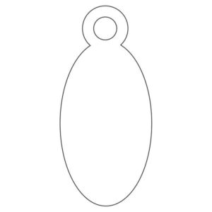 Apli Etiquetas Colgantes Blancas 11 x 24mm 1.000 U.