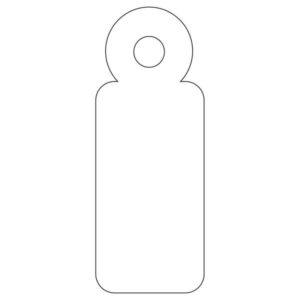 Apli Etiquetas Colgantes Blancas 11 x 29mm 1.000 U.
