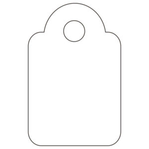 Apli Etiquetas Colgantes Blancas 13 x 20mm 1.000 U.