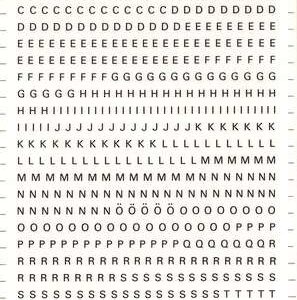 Apli Letras y Numeros Transferibles - 2.5mm - 731 Caracteres - Facil Aplicacion y Gran Adherencia - Negros