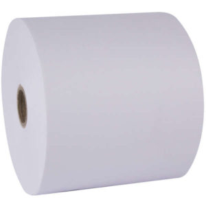 Apli Rollo de Papel Autocopiativo Blanco 75x65x12mm - Sin Necesidad de Carbon - Facil de Usar