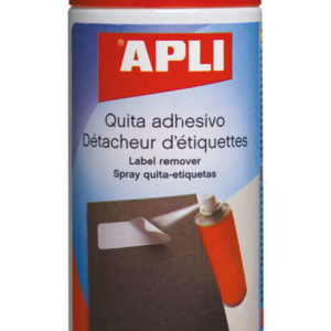 Apli Spray Quita Adhesivo - 200ml - Elimina Facilmente Residuos de Adhesivo y Pegamento en Madera, Ceramica, Cristal, Metal y Plastico