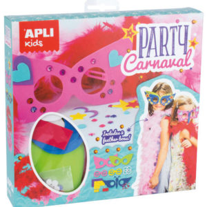 Apli Kit Fiesta Carnaval - Incluye Varios Elementos para la Fiesta - Decoracion Tematica - Accesorios para Disfrazarse