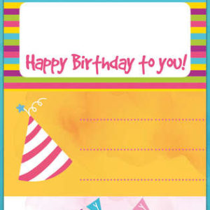Apli Etiquetas Adhesivas Happy Birthday - Tamaño 76x39mm - 9 Etiquetas en 3 Hojas - Adhesivo Permanente de Alta Calidad - Ideal para Marcar e Identificar Regalos - Diseño Alegre y Colorido