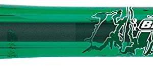 Bic Gel-ocity Illusion Boligrafo de Tinta Gel Borrable - Punta Media de 0.7mm - Recargable - Grip de Goma - Clip de Plastico - Color Verde