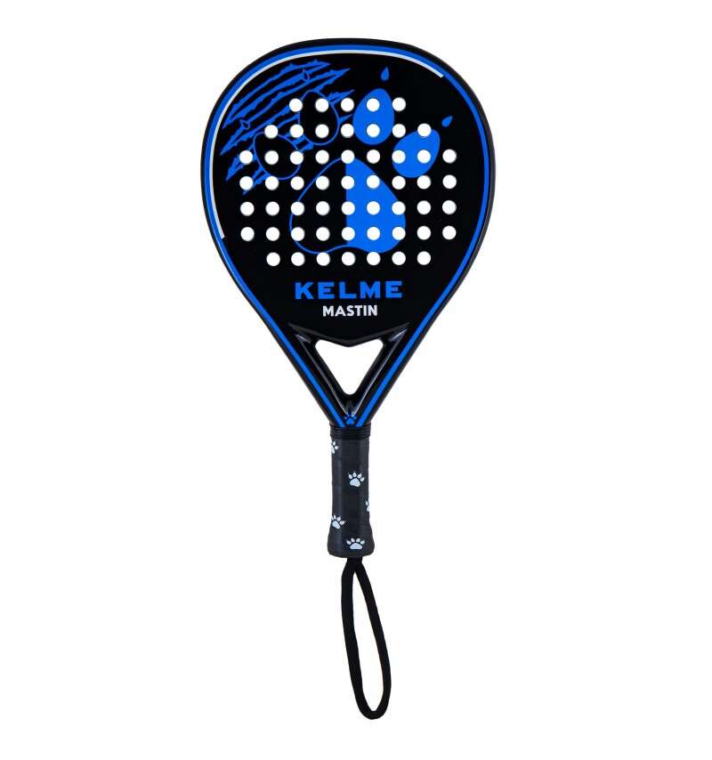 Kelme Mastin Pala de Padel - Forma Mixta - Marco y Cara 100% Fibra de Vidrio - Nucleo Goma Eva