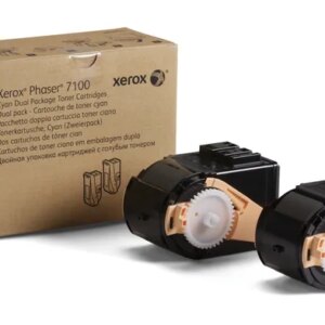 Xerox Phaser 7100 Cyan Pack de 2 Cartuchos de Toner Original - 106R02602