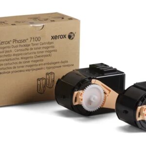 Xerox Phaser 7100 Magenta Pack de 2 Cartuchos de Toner Original - 106R02603