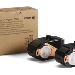 Xerox Phaser 7100 Negro Pack de 2 Cartuchos de Toner Original - 106R02605