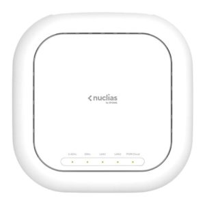 D-Link Punto de Acceso Nuclias AC1900 Wave 2 WiFi Doble Banda - Gestionado en la Nube - 2x 10/100/1000Mbps Ethernet PoE, 1x Serie de Consola 10/100/1000Mbps - Cifrado WPA3