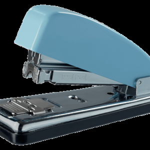 Petrus 226 Edicion Retro Grapadora Metalica - Hasta 30 Hojas - Grapado Cerrado, Abierto y Clavado - Color Fondant Blue