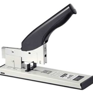 Petrus 1600 Grapadora de Gruesos - Hasta 100 Hojas - Grapado Cerrado - Para Grapas 24, 26 y 27 - Color Gris/Negro