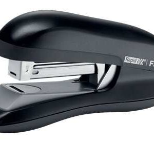 Rapid F30 Grapadora de Sobremesa - Hasta 30 Hojas - Para Grapas 24/6 y 26/6 - Grapado Plano - Color Negro