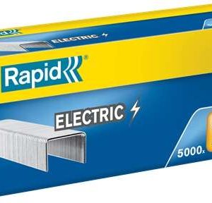 Rapid Strong 44/7 Electric Caja de 5000 Grapas 44/7 - Hasta 70 Hojas - Alambre Reforzado Galvanizado