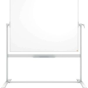 Nobo Pizarra Blanca Movil Nano Clean Classic - 1500x1200mm - Diseño Puntero - Blanco