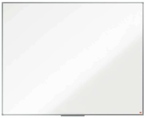 Nobo Essence Pizarra Magnetica de Acero Vitrificado 1500x1200mm - Montaje en Esquinas - Superficie de Borrado Superior - Color Blanco
