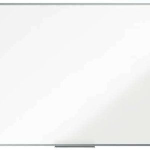 Nobo Essence Pizarra Magnetica de Acero 1800x900mm - Montaje en Esquinas - Superficie de Borrado Facil - Color Blanco