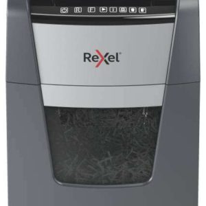 Rexel Destructora Automatica Optimum Autofeed 150x de Corte en Particulas - Alimentacion Automatica de Hasta 150 Hojas - Capacidad de 44L - Tecnologia Anti Atascos - Color Negro