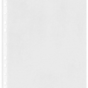 Esselte Funda Portadocumentos Calidad Basica - Lamina de PP 0,07mm - Acabado Piel de Naranja - A4 - Caja de 100 - Abertura Superior - Copysafe Transparente - 11 Taladros - PP Reciclable - Grabado en Relieve - Color Transparente