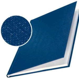 Leitz Tapas Rigidas Impressbind - 7,0mm - Estructura de Lino - Encuadernacion de Alta Calidad - Color Azul