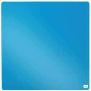 Nobo Tile Mini Pizarra Magnetica 360x360mm - sin Marco - Borrado en Seco - Azul