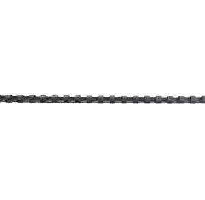 GBC Pack de 100 Canutillos Encuadernacion Combbind - 6mm - Duradero y Resistente - Negro