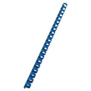 GBC Pack de 100 Canutillos Encuadernacion Combbind - 12mm - Duradero y Resistente - Azul
