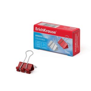 Erichkrause Pinzas para Papeles de Colores - Alambre de Acero de Alta Calidad - Resistencia Mejorada - Colorido