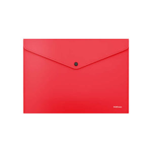 Erichkrause Sobres Fizzy Classic - Tamaño ?4 - Opaco - Color Rojo