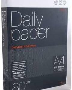 Daily Paper Papel A4 80gr. 210x297mm (500 Hojas) Blanco