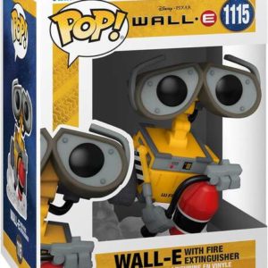 Funko Pop Disney Wall-E Wall-E Volando con Extintor - Figura de Vinilo - Altura 9.5cm aprox.