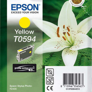 Epson T0594 Amarillo Cartucho de Tinta Original - C13T05944010