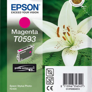 Epson T0593 Magenta Cartucho de Tinta Original - C13T05934010