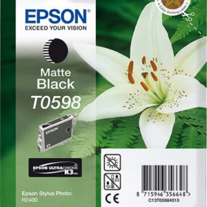 Epson T0598 Negro Mate Cartucho de Tinta Original - C13T05984010