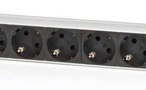 Salicru Regleta SPS PDU Unidad de Distribucion de Energia - 8 Tomas Tipo Schuko - Color Negro