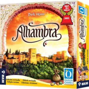 Alhambra Ed. 2020 Juego de Tablero - Tematica Historia/Mediaval - De 2 a 6 Jugadores - A partir de 8 Años - Duracion 45-60min. aprox.