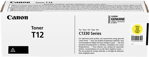 Canon T12 Amarillo Cartucho de Toner Original - 5095C006