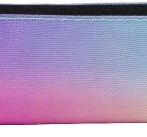 Milan Sunset Estuche Portatodo Mini Redondo - Tejido Resistente a las Roturas y Rasgaduras - Medidas 20,5x4,5x5cm - Modelo Color Negro